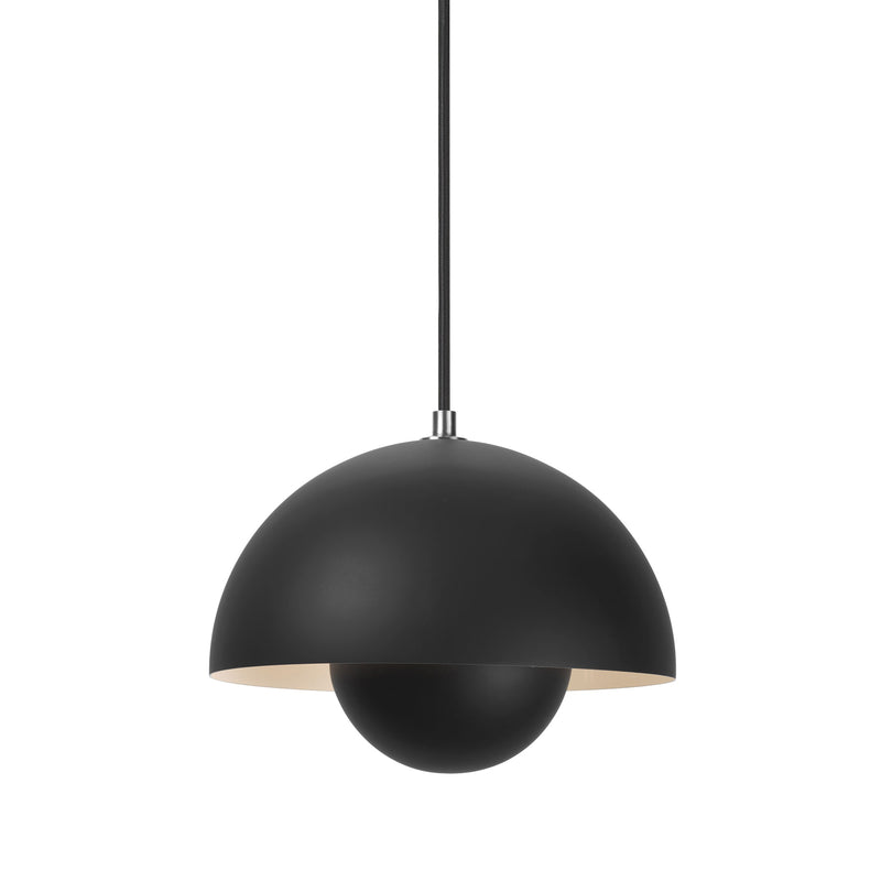 &amp;Tradition - FlowerPot Pendelleuchte VP1 (farbig) | matt schwarz