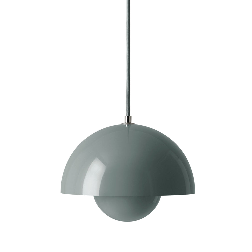 &amp;Tradition - FlowerPot Pendelleuchte VP1 (farbig) | steinblau