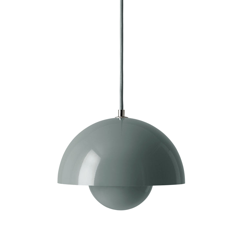 &amp;Tradition - FlowerPot Pendelleuchte VP1 (farbig) | steinblau