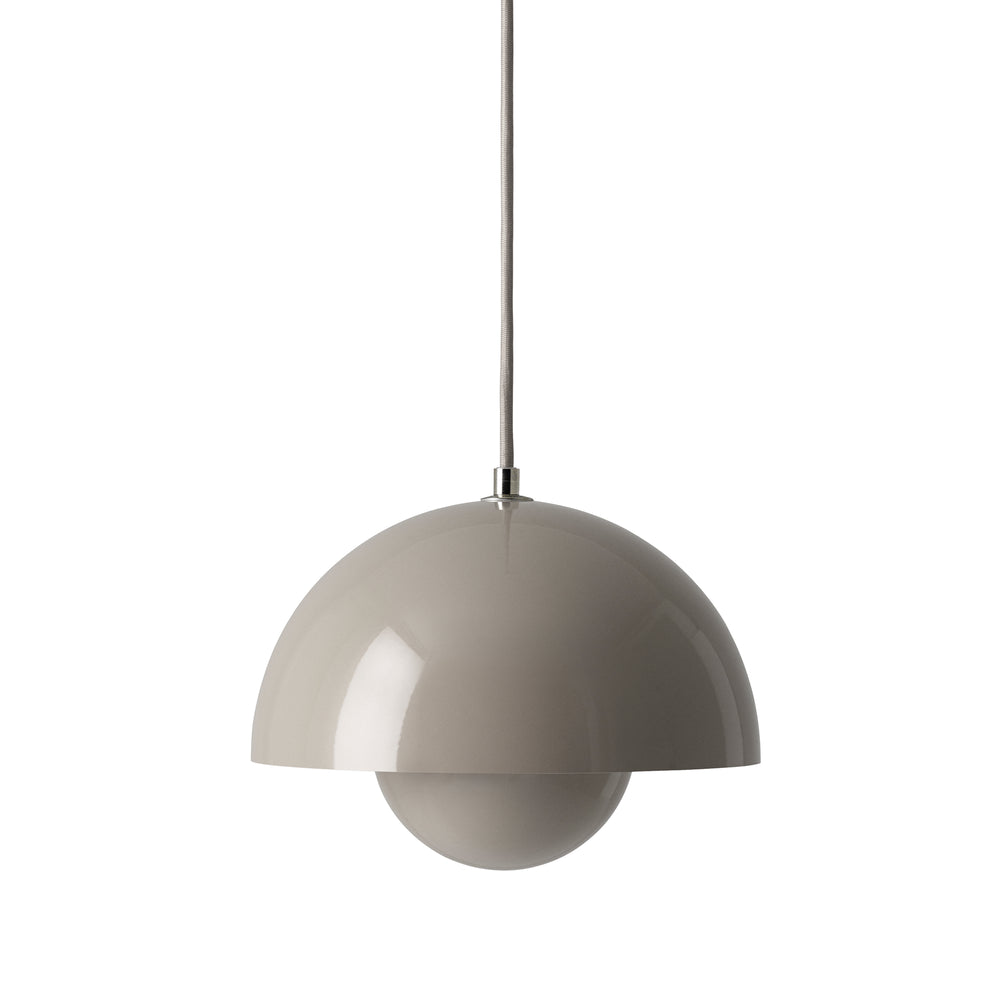 &amp;Tradition - FlowerPot Pendelleuchte VP1 (farbig) | grau-beige