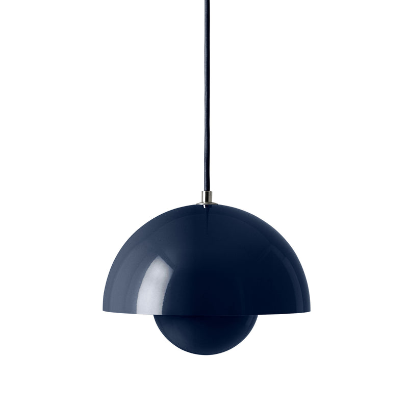 &amp;Tradition - FlowerPot Pendelleuchte VP1 (farbig) | stahlblau