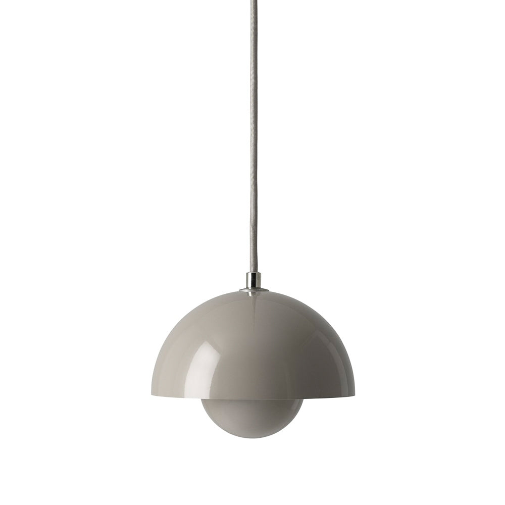 &amp;Tradition - FlowerPot Pendelleuchte VP10 | grau-beige