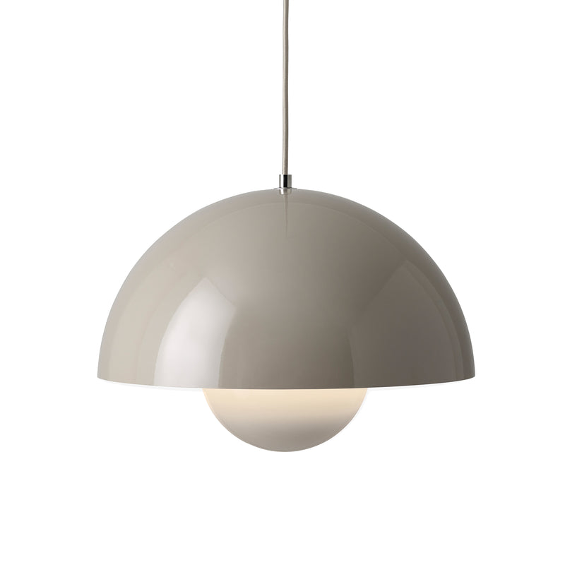 &amp;Tradition - FlowerPot Pendelleuchte VP7 | grau-beige