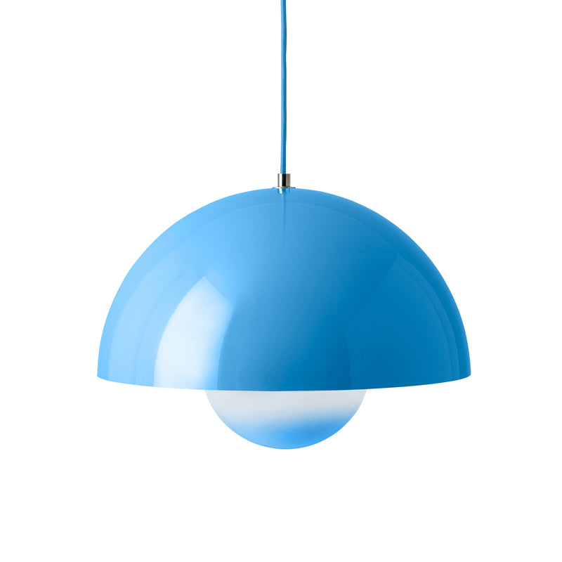 &amp;Tradition - FlowerPot Pendelleuchte VP7 | swim blau