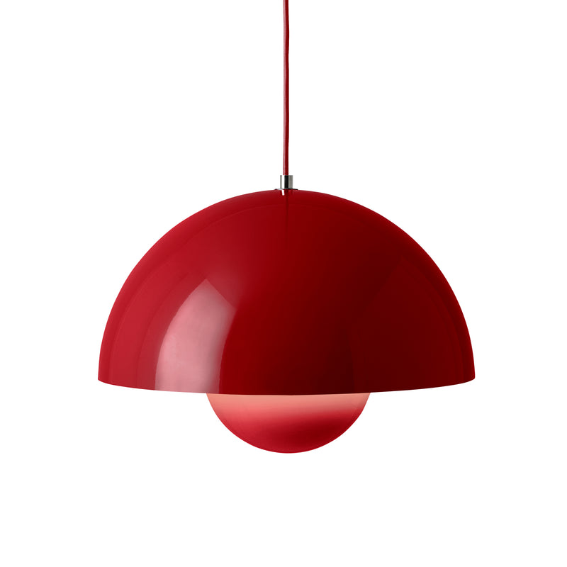 &amp;Tradition - FlowerPot Pendelleuchte VP7 | zinnoberrot