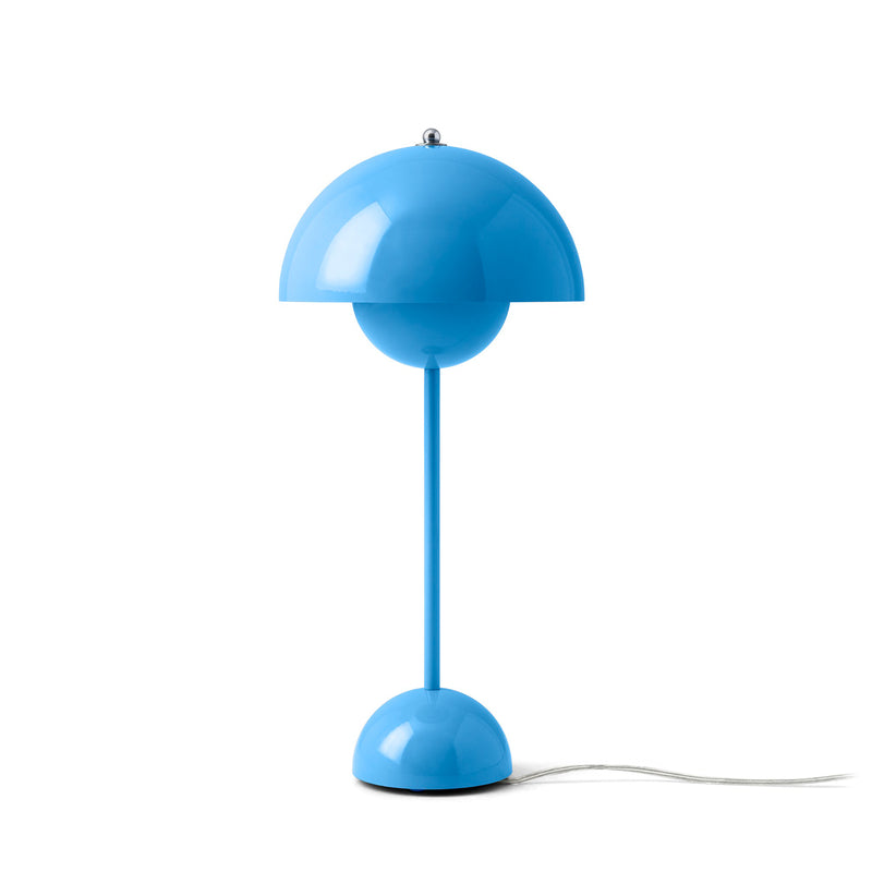 &amp;Tradition - FlowerPot Tischleuchte VP3 | swim blau