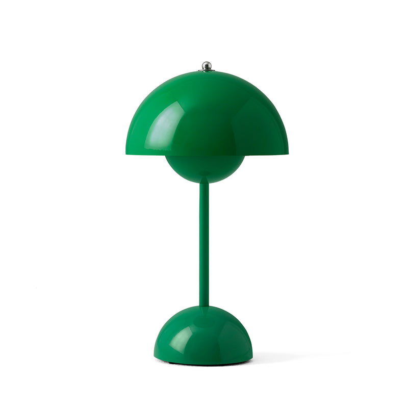 &amp;Tradition - Flowerpot Akku Tischleuchte VP9 | signal grün