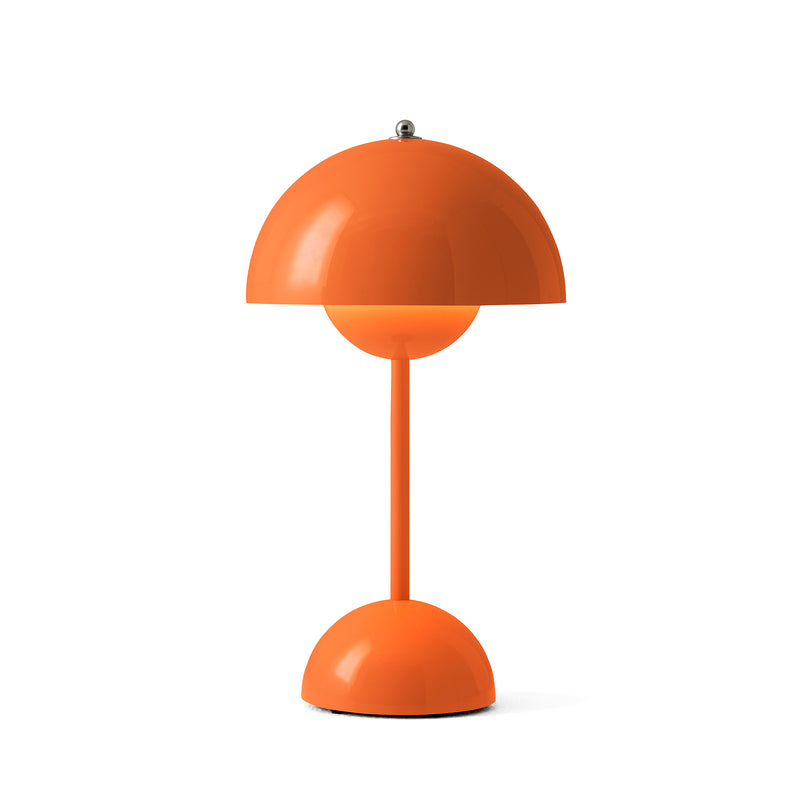 &amp;Tradition - Flowerpot Akku Tischleuchte VP9 | zesty orange