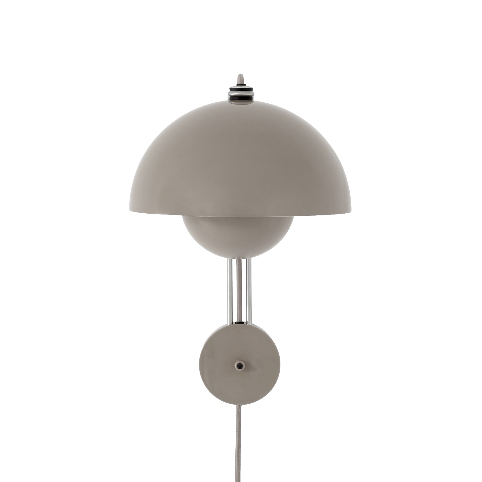 &amp;Tradition - Flowerpot Wandleuchte VP8 | grau-beige