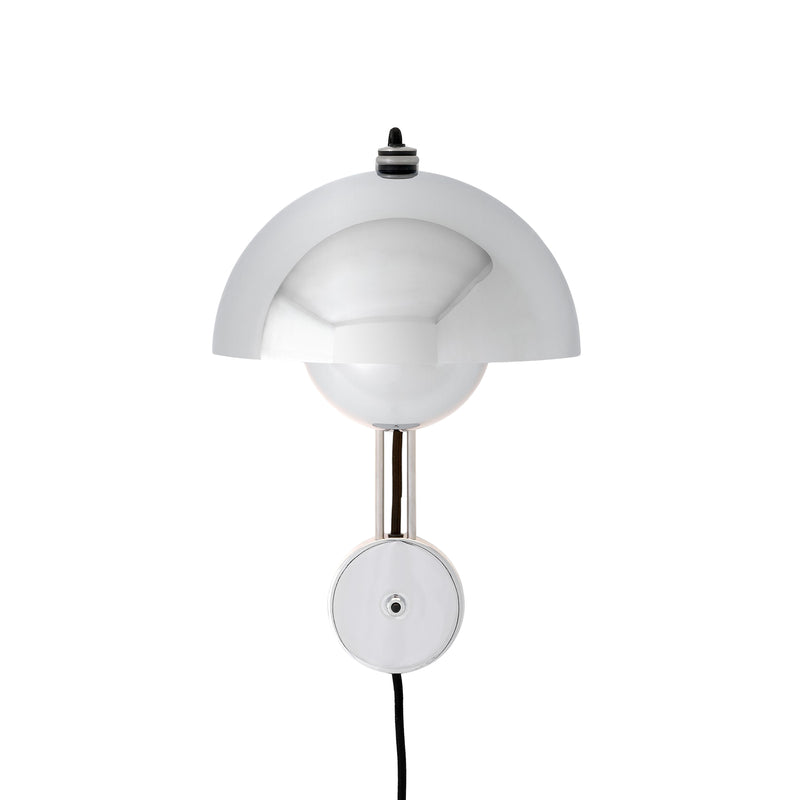 &amp;Tradition - Flowerpot Wandleuchte VP8 | Chrom