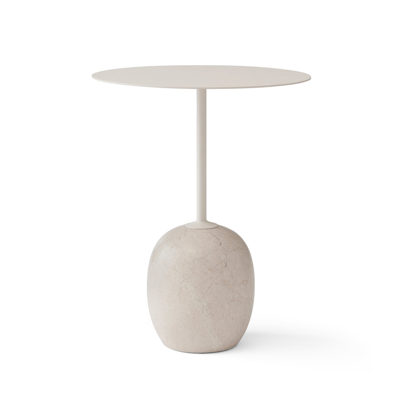 &amp;Tradition - Lato Beistelltisch | rund Ø 40 cm, H 50 cm / elfenbein
