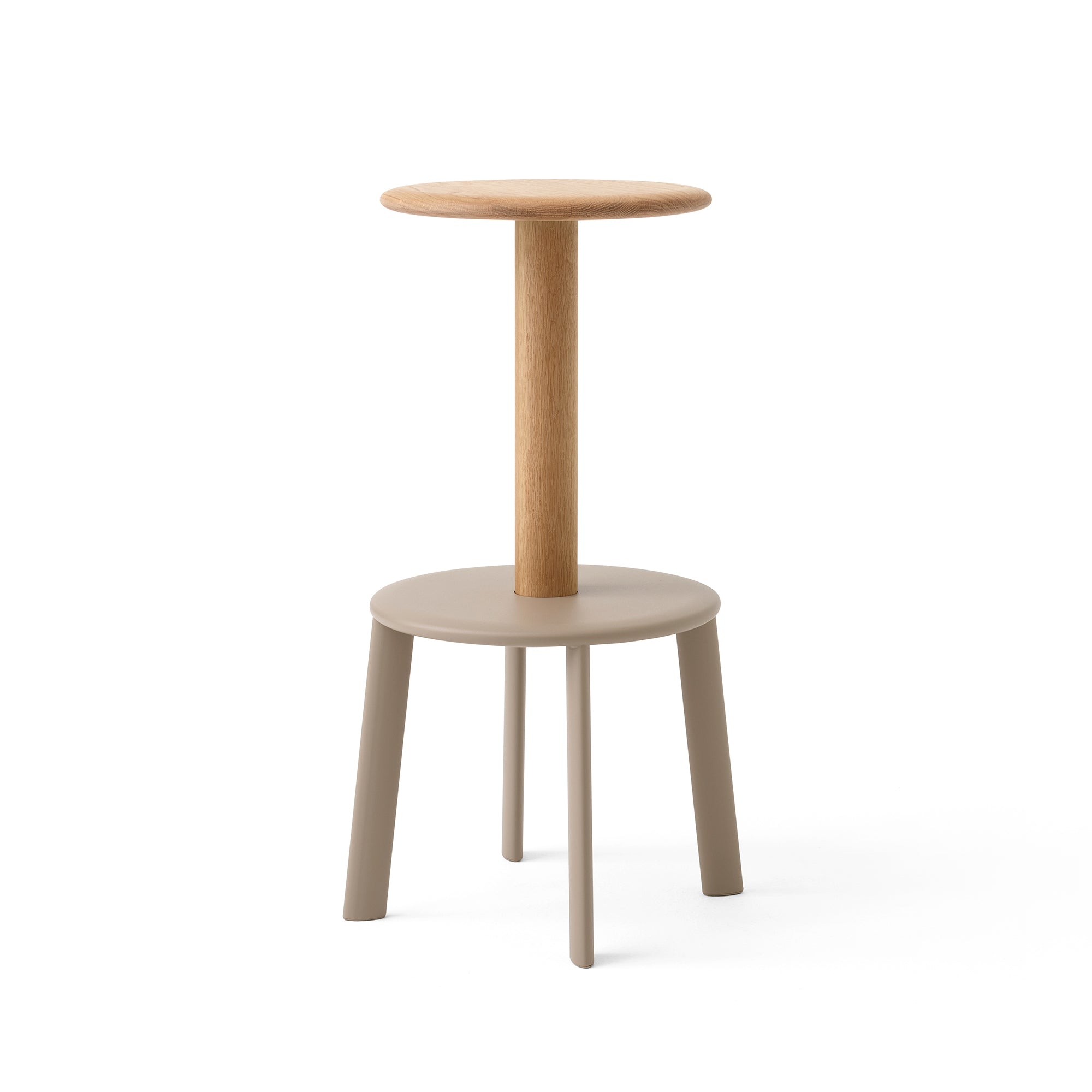 &amp;Tradition - Massif AV40 Barhocker | grau-beige