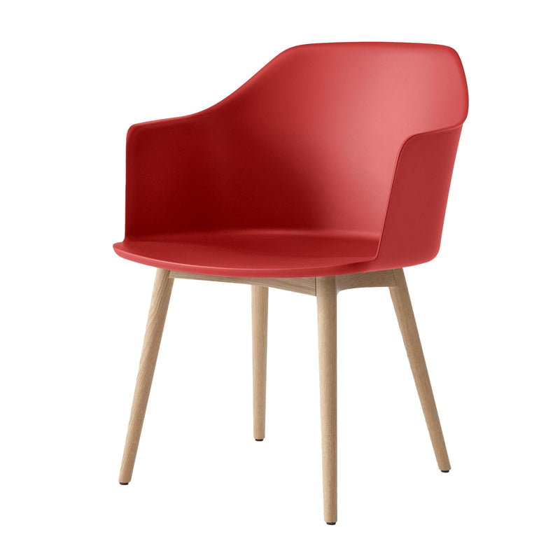 &amp;Tradition - Rely Armchair HW76 | zinnoberrot / Eiche