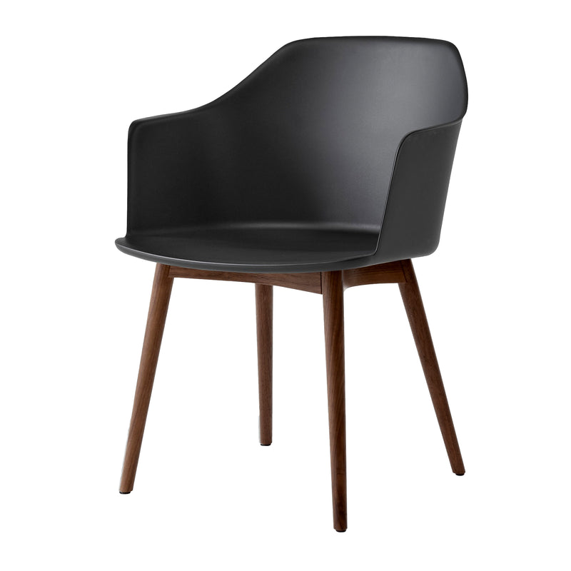 &amp;Tradition - Rely Armchair HW76 | schwarz / Walnuss