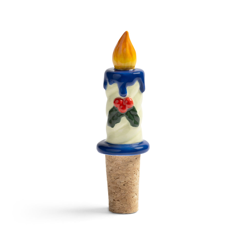 &amp;klevering - Candle Flaschenverschluss | grün