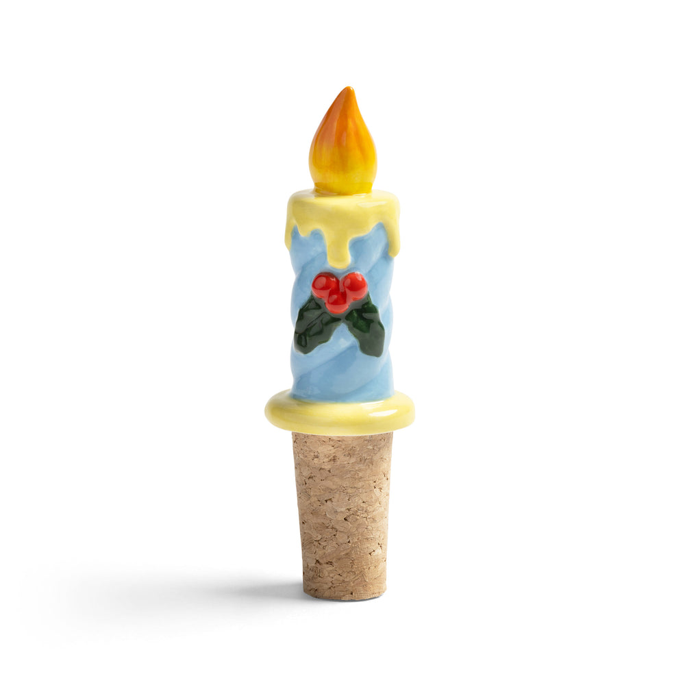&amp;klevering - Candle Flaschenverschluss | hellblau