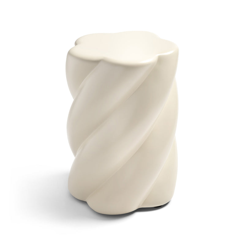 &amp;klevering - Marshmallow Hocker | off-white
