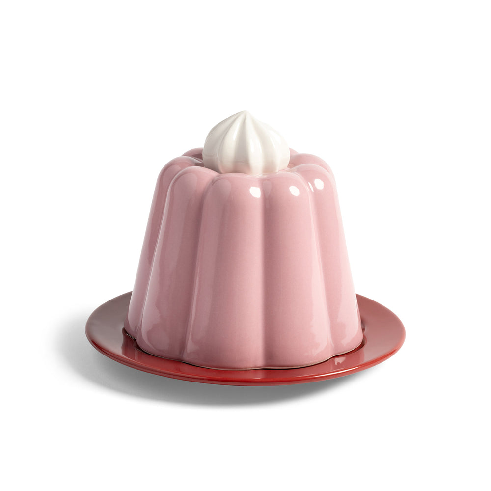 &amp;klevering - Servierhaube | rose