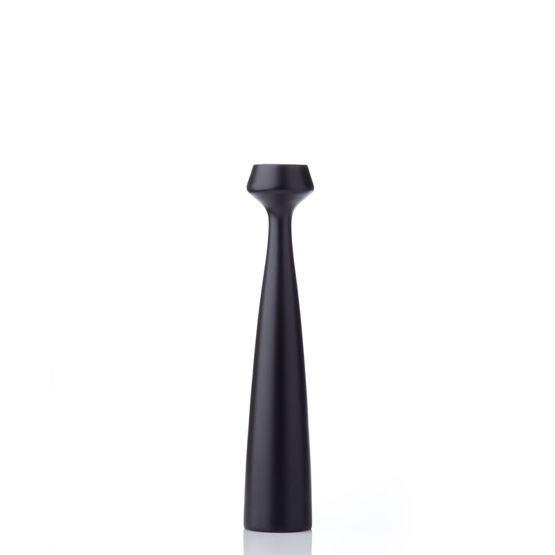 applicata - Blossom Kerzenhalter | schwarz