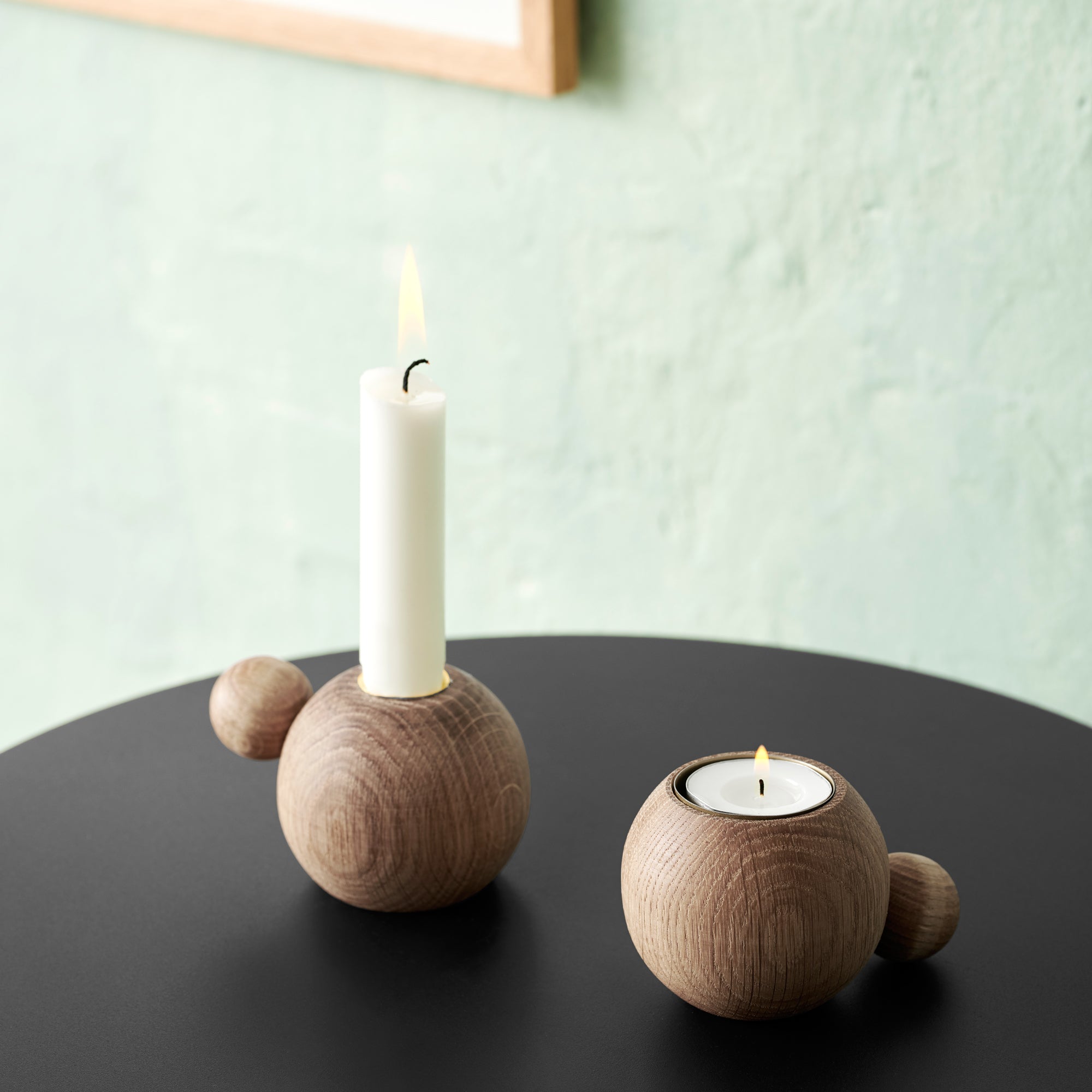 applicata - RoundNRound Kerzen- und Teelichthalter | 