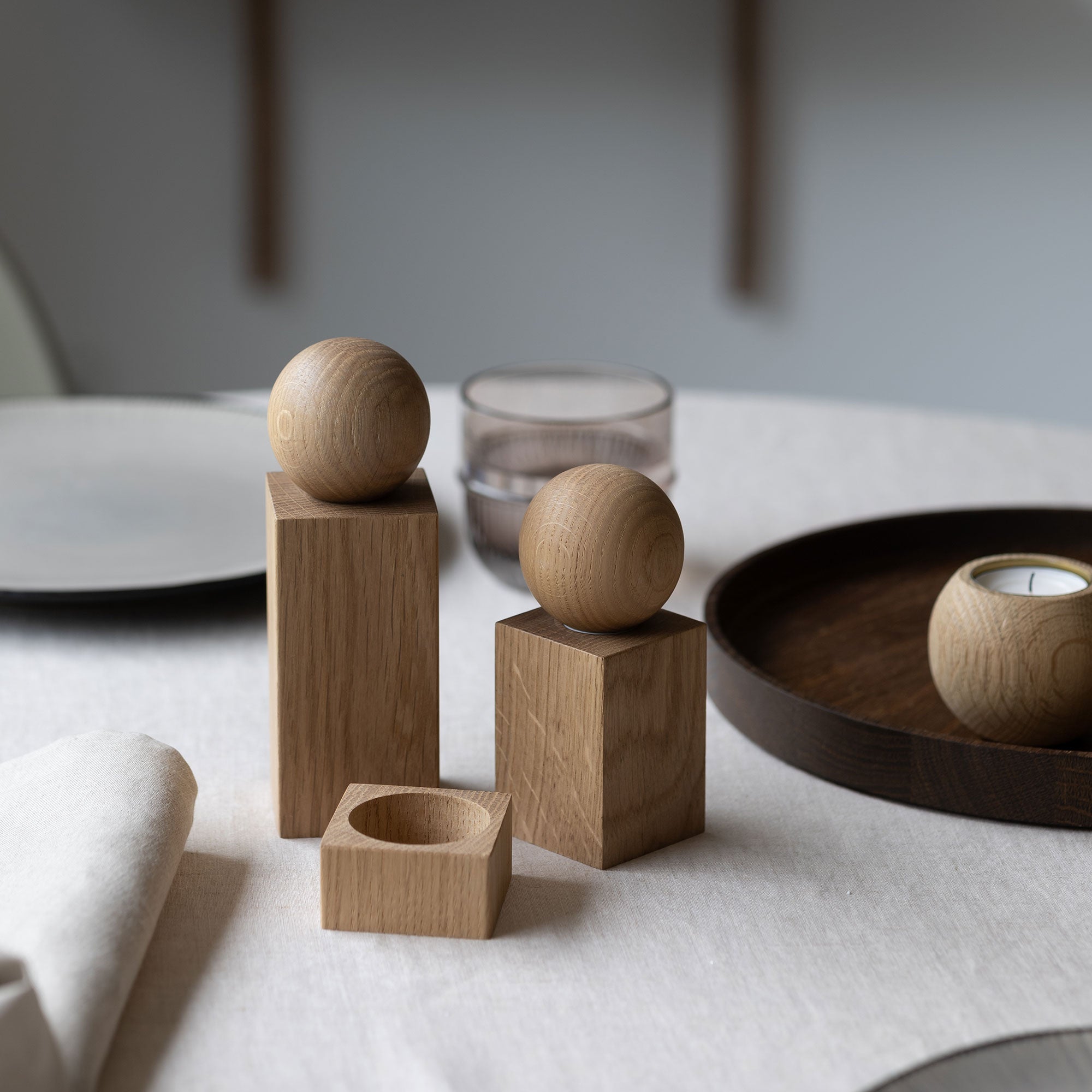 applicata - Twist Salz- und Pfeffer-Set | Eiche