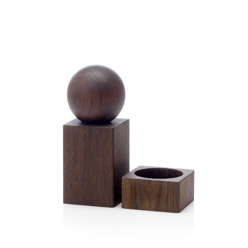 applicata - Twist Salz- und Pfeffer-Set | Eiche geräuchert