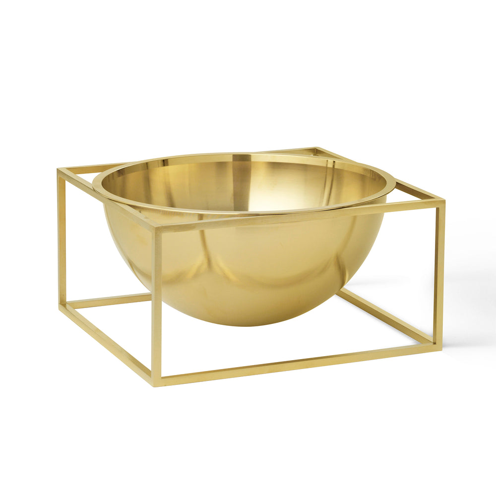 Audo - Kubus Bowl | Kubus Bowl Centerpieces / large / messing
