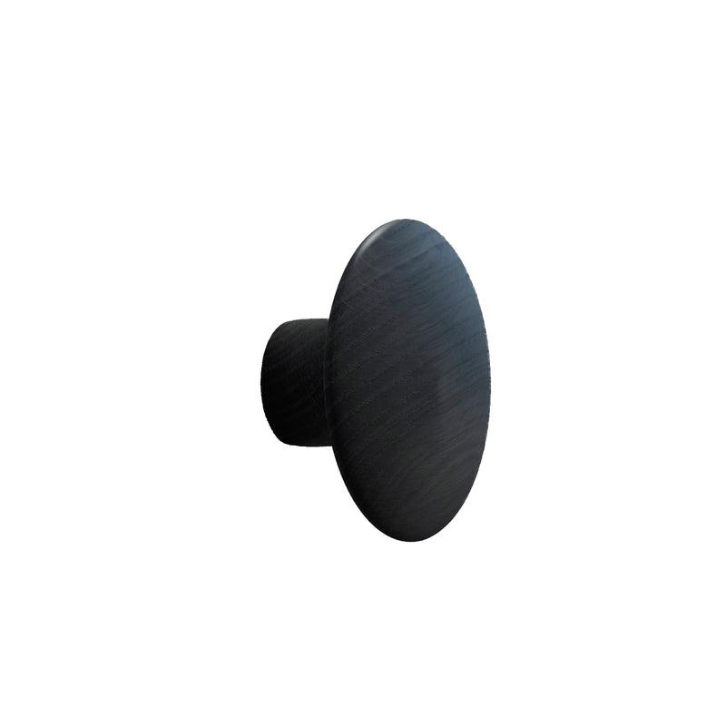 Muuto - Wandhaken "The Dots Wood"  | S / schwarz