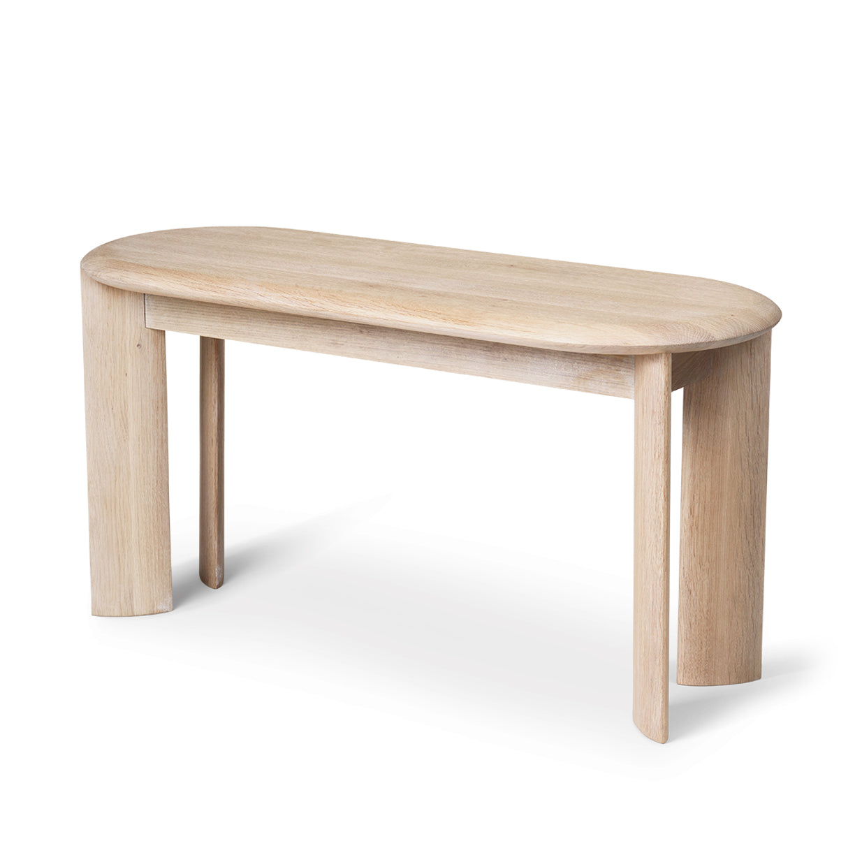 Ferm Living - Bevel Bank | Eiche weiß geölt