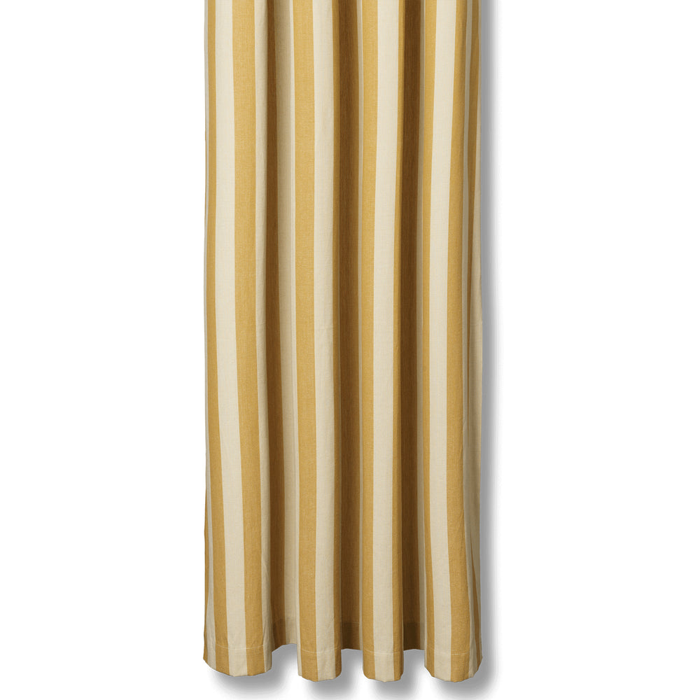 Ferm Living - Chambray Duschvorhang | warm yellow/parchment