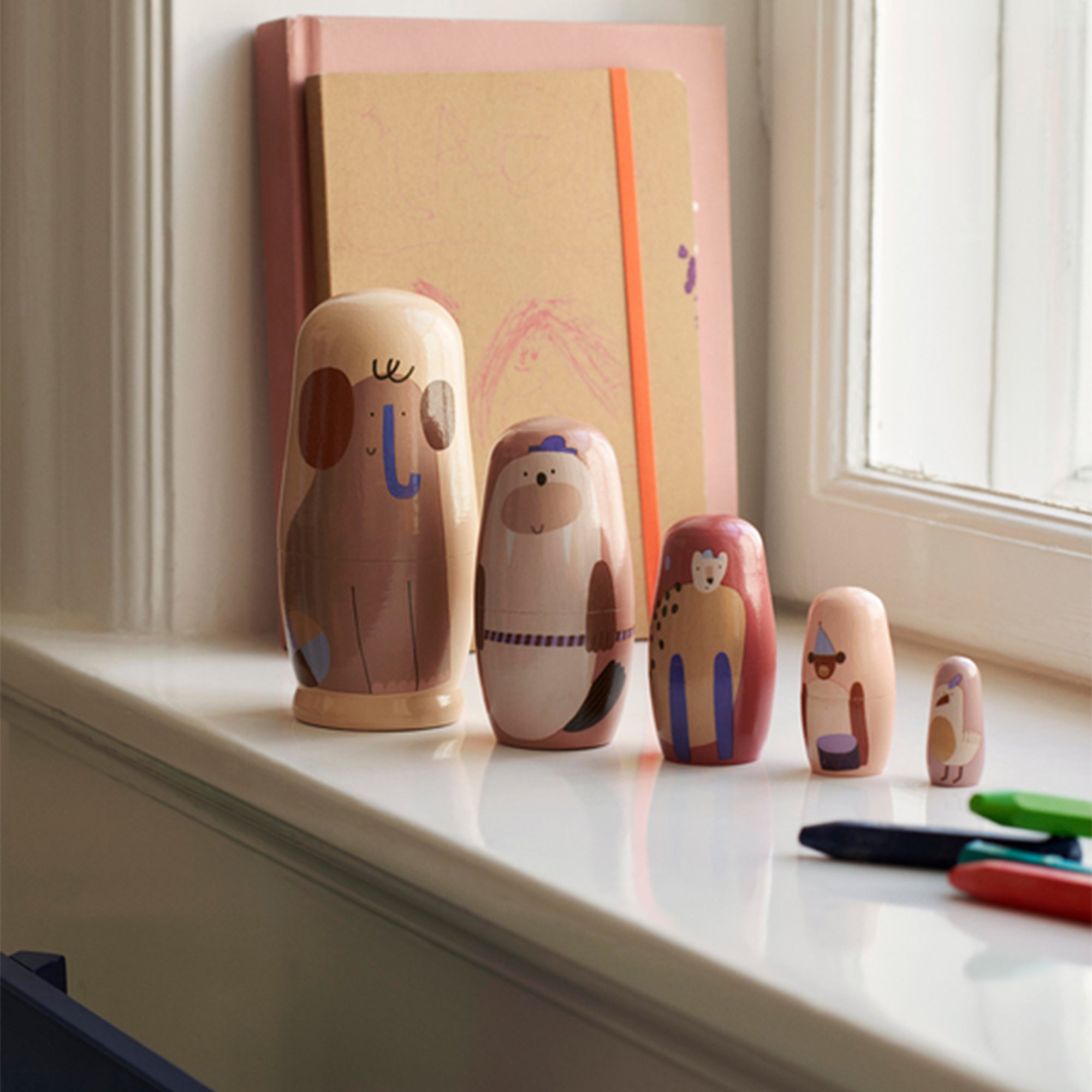 Ferm Living - Critter Matroschka Puppen
