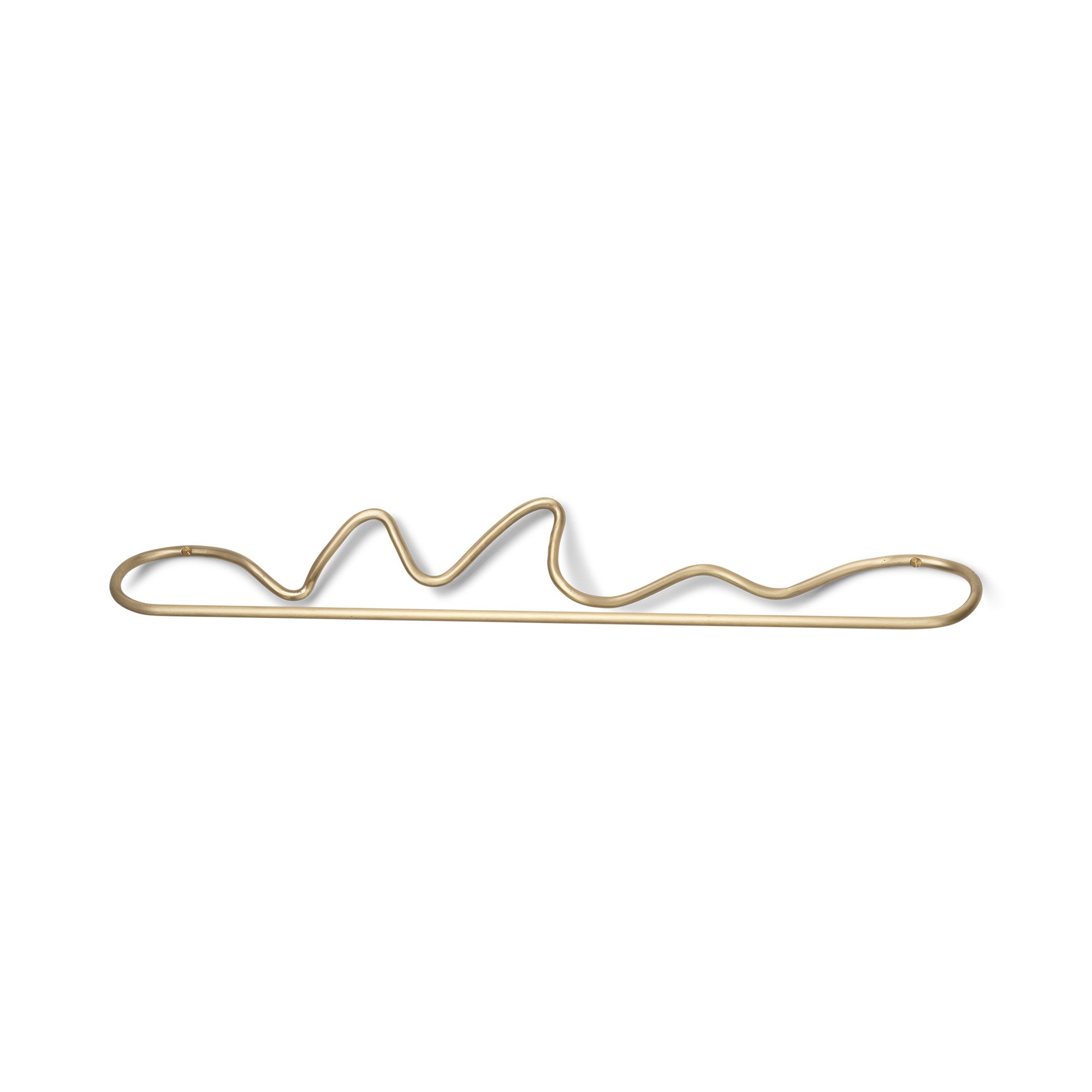 Ferm Living - Curvature Handtuchhalter | Messing
