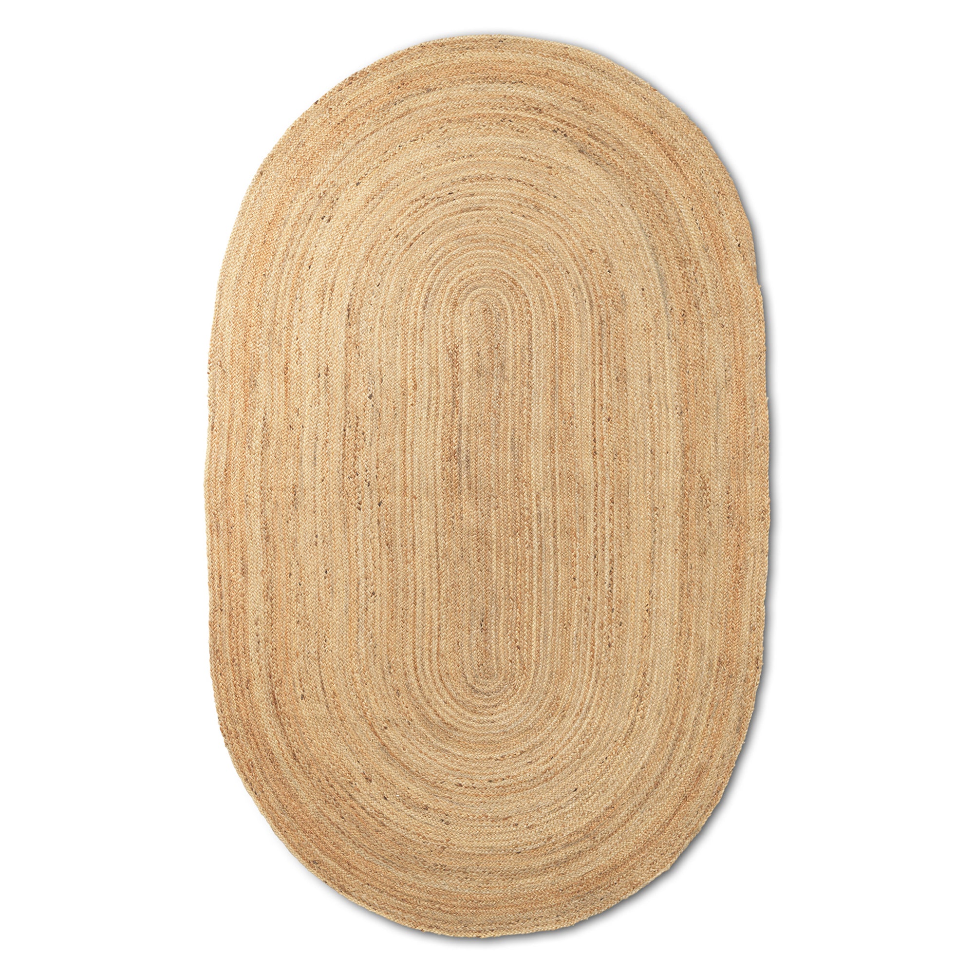 Ferm Living - Eternal Oval Jute Teppich | 230 x 340 cm