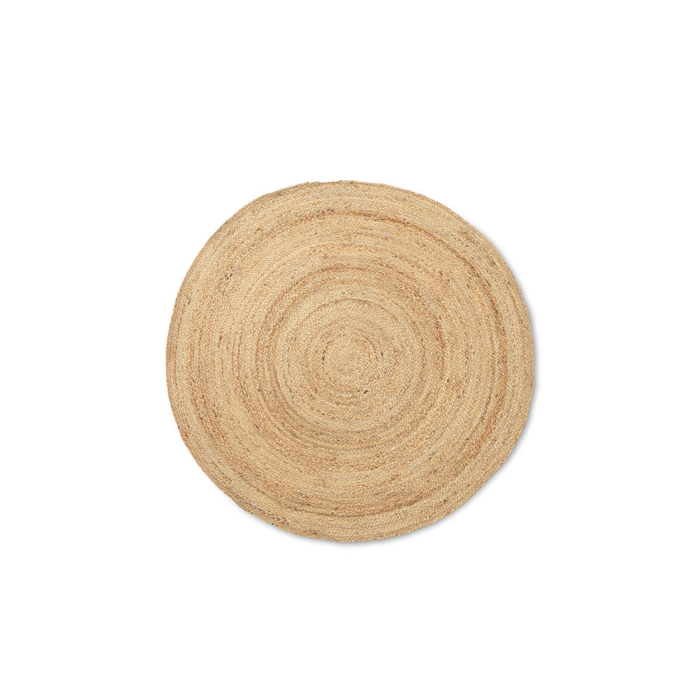 Ferm Living - Eternal Runder Jute Teppich | Ø 120 cm