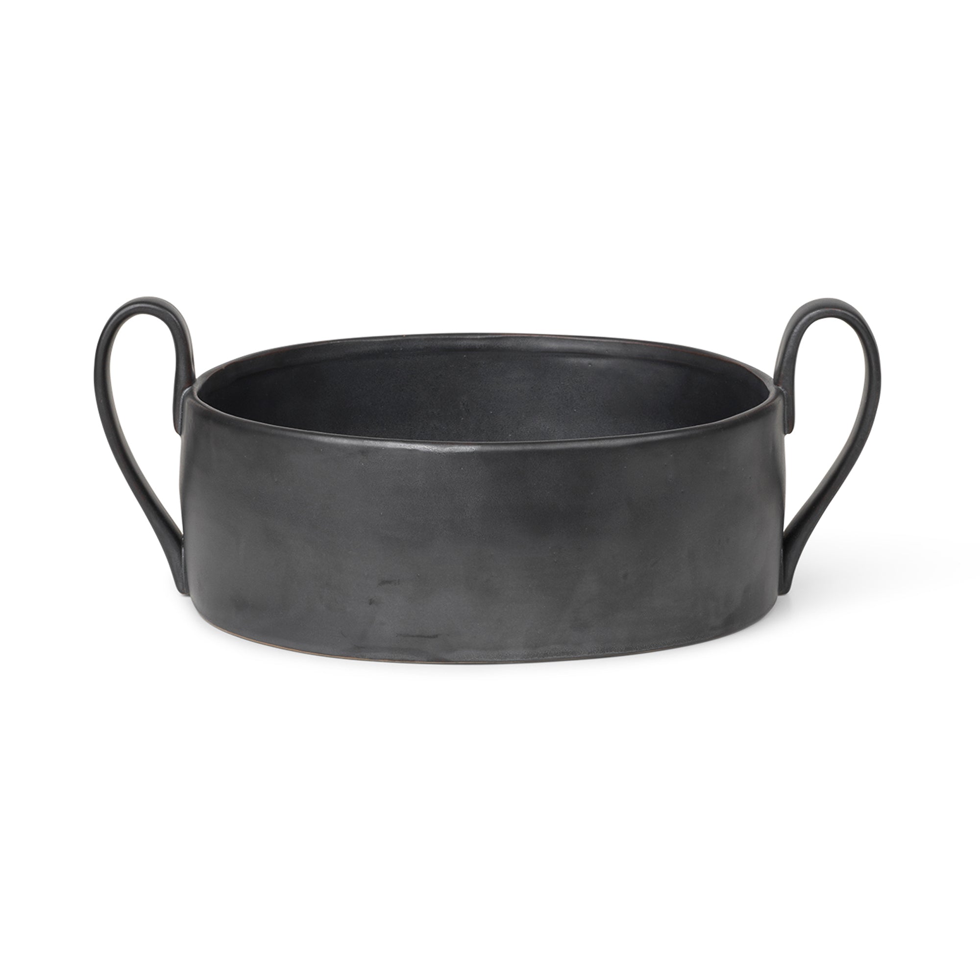 Ferm Living - Flow Obstschale | schwarz