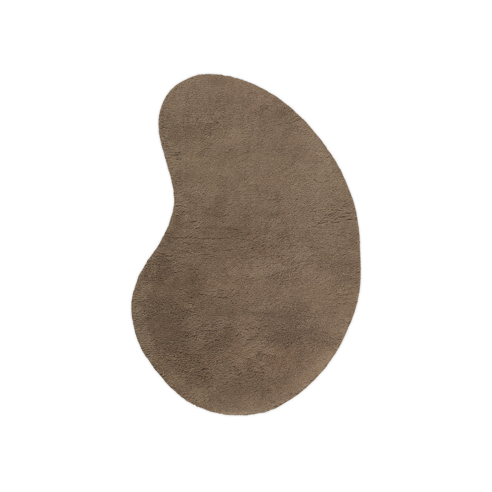 Ferm Living - Forma Wollteppich | Small / aschbraun