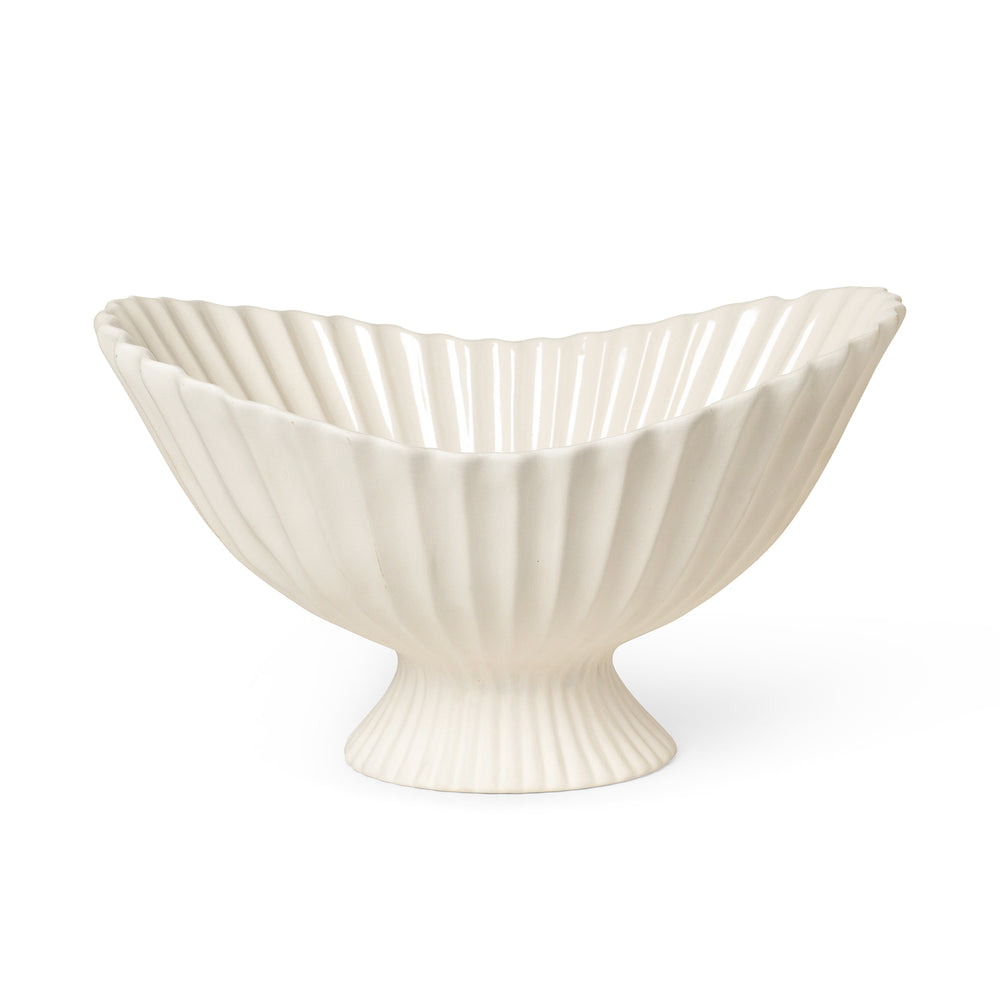 Ferm Living - Fountain Dekoschale | large / off-white