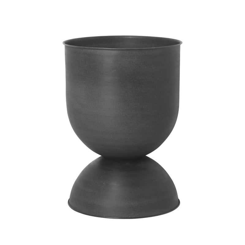 Ferm Living - Hourglass Blumentopf | Ø 50 x H 73 cm / schwarz