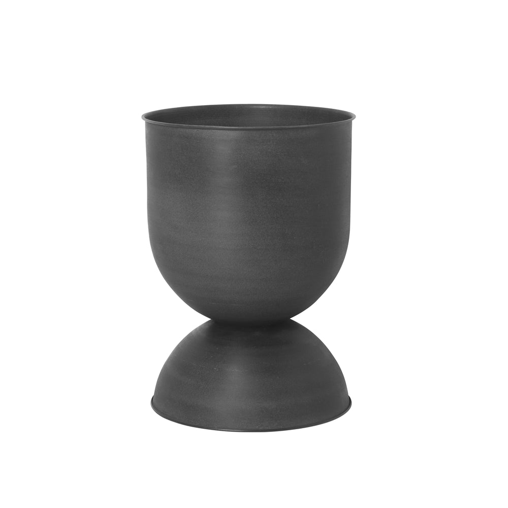 Ferm Living - Hourglass Blumentopf | Ø 40 x H 59 cm / schwarz