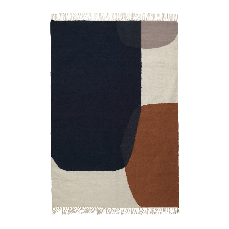 Ferm Living - Kelim Rug Squares | 140 x 200 cm / merge