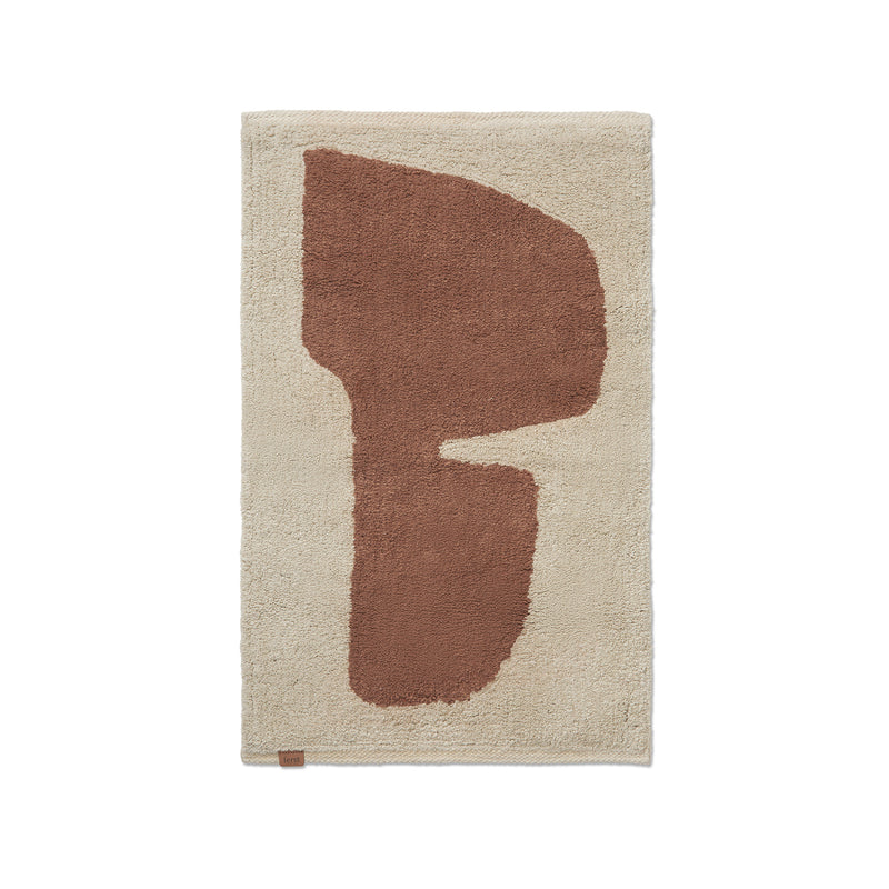 Ferm Living - Lay Fußmatte | parchment/rust