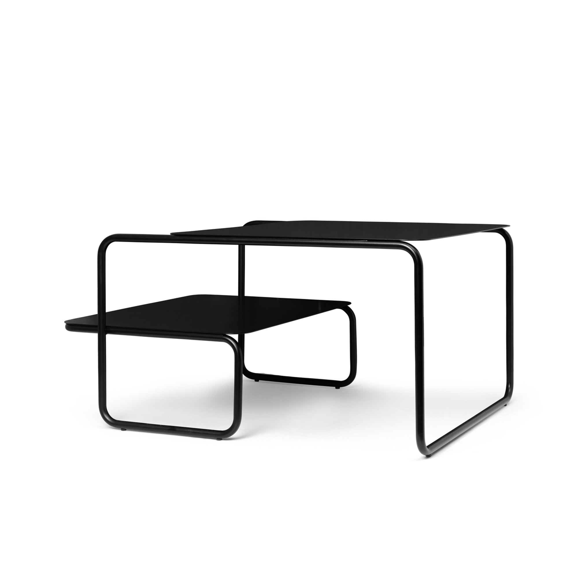 Ferm Living - Level Couchtisch | schwarz