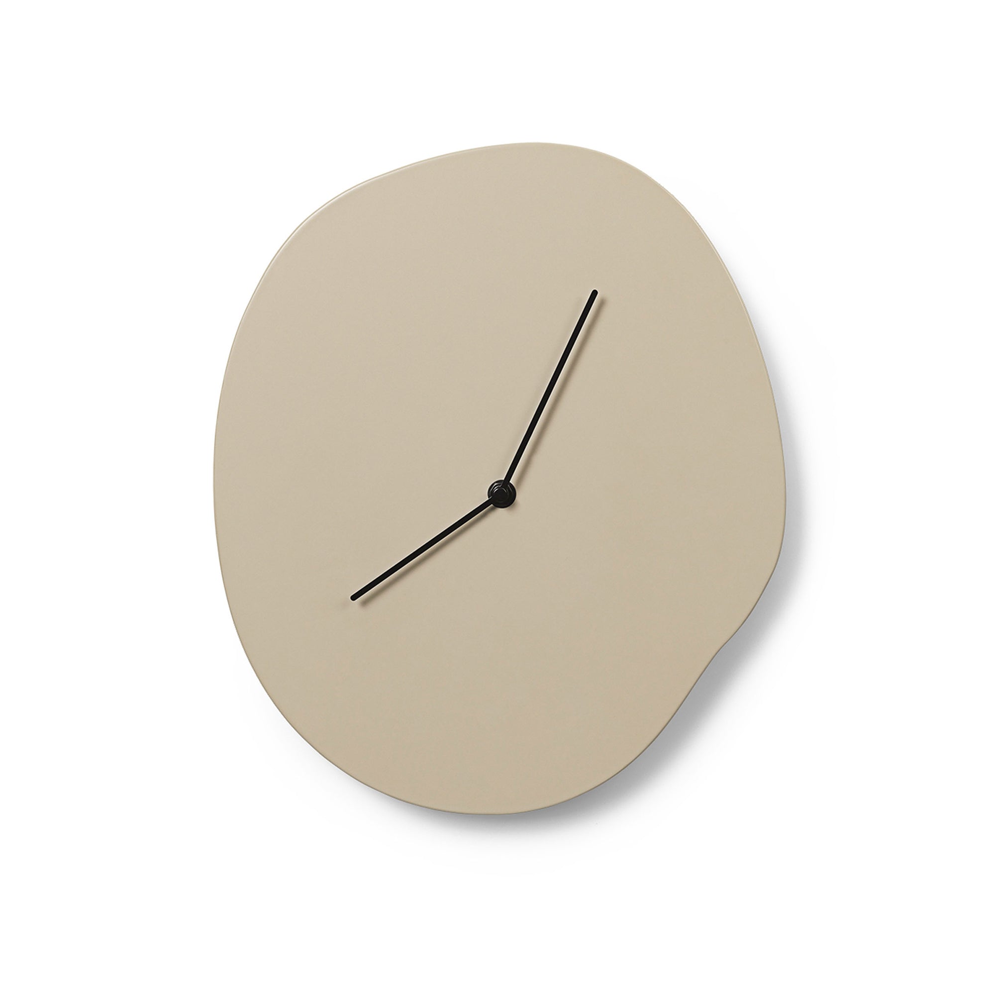 Ferm Living - Melt Wanduhr | cashmere