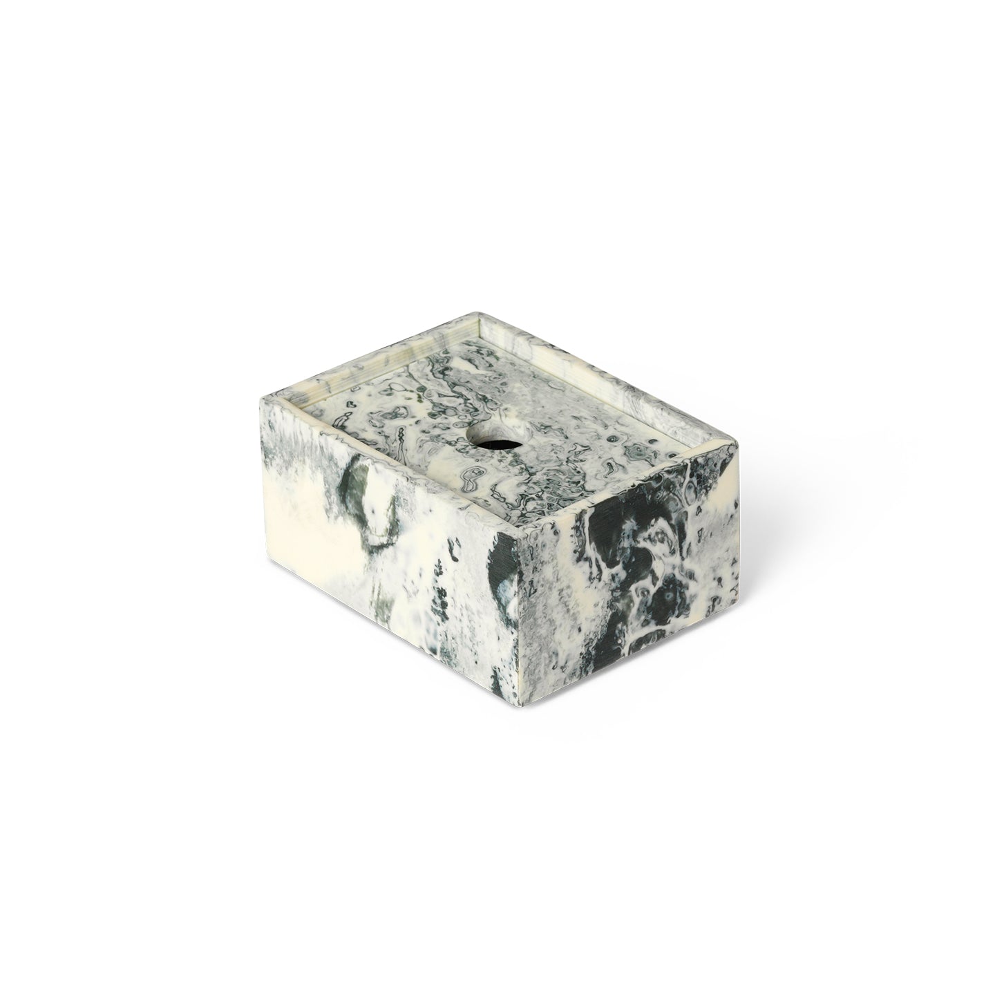 Ferm Living - Mist Box | 7,5 x 10 cm / emerald off white