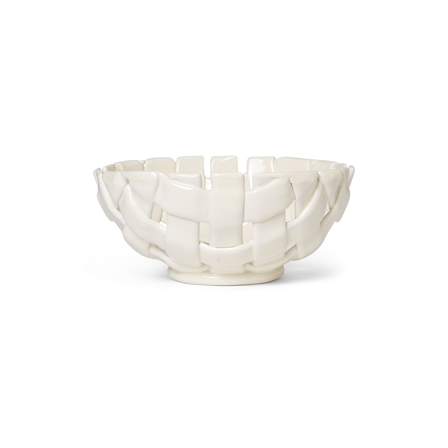 Ferm Living - Plait Schale | Ø 24 cm / off white