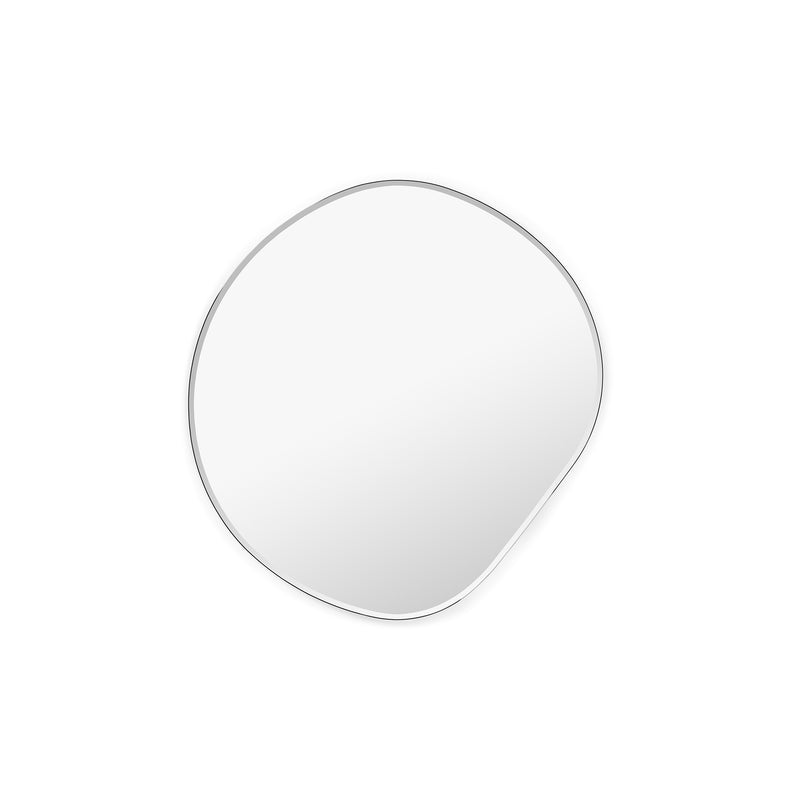 Ferm Living - Pond Spiegel | 52 x 50 cm / dark chrome