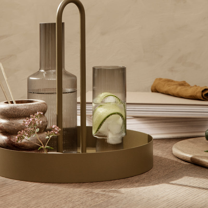 Ferm Living - Ripple Trinkgläser (4er-Set)