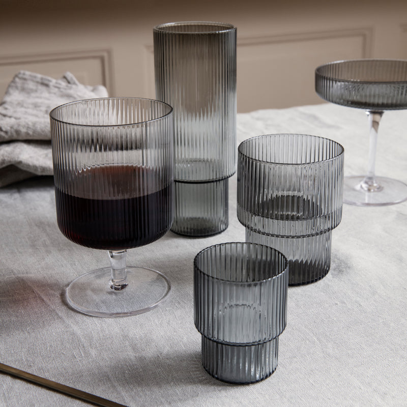 Ferm Living - Ripple Longdrink Gläser (4er-Set)