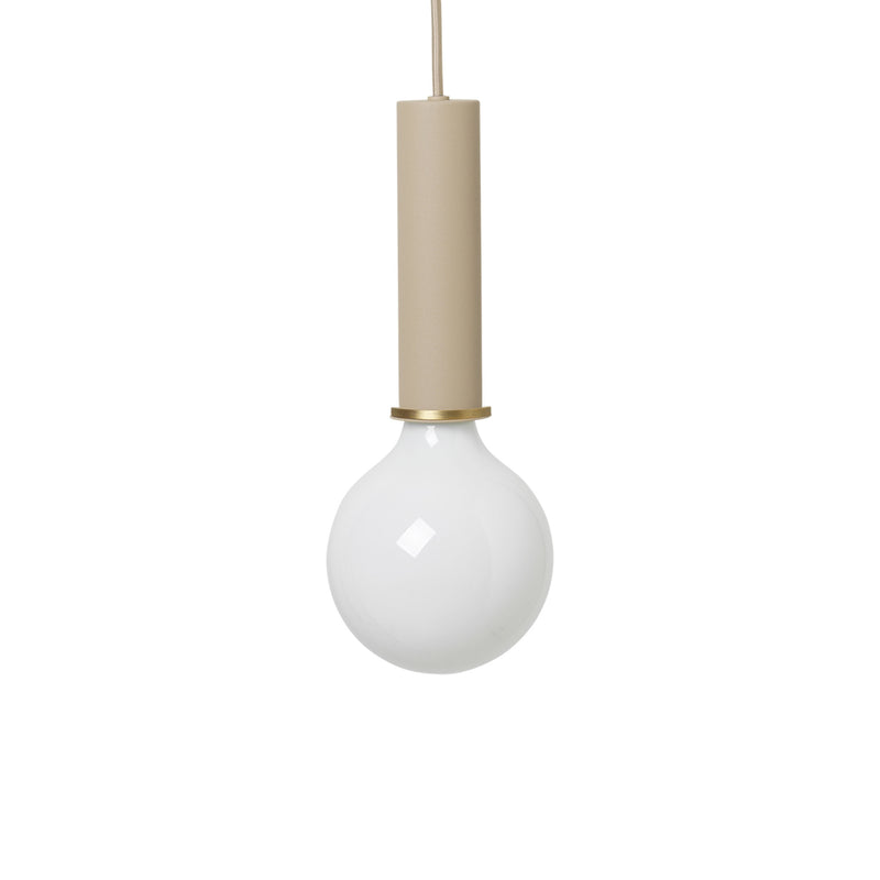 Ferm Living - Socket Pendelleuchte High | hoch / beige