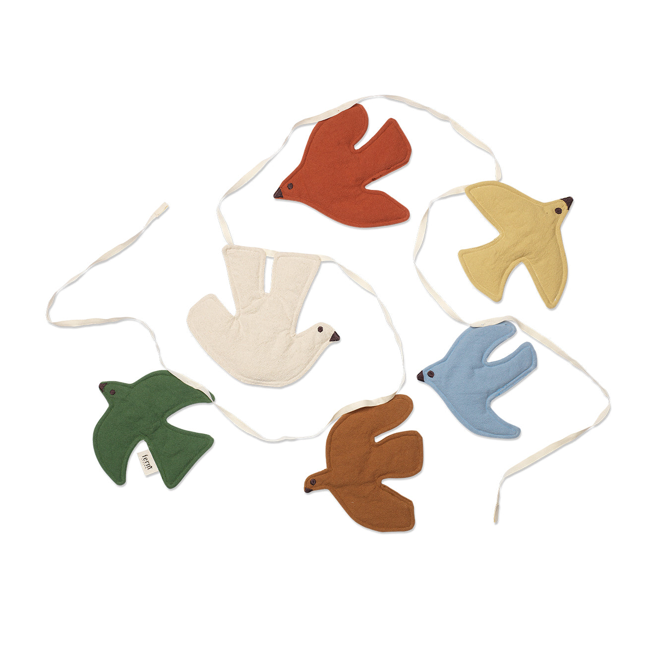Ferm Living - Swif Bird Girlande | multicolor